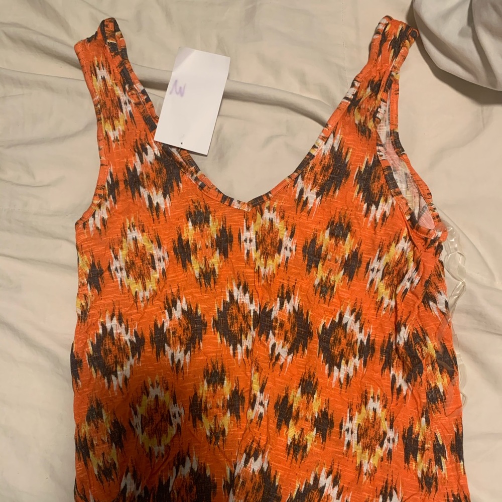 Orange Tank top